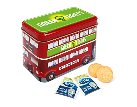 London Bus Tins - Tea & Biscuits
