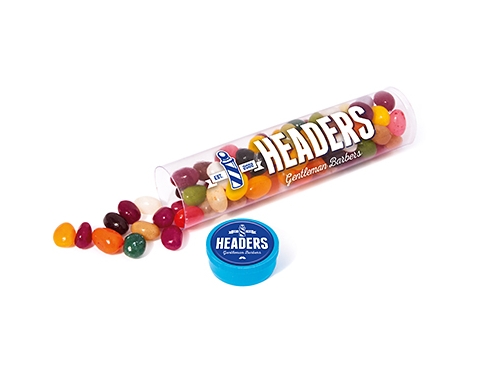 Maxi Clear Sweet Tubes - Gourmet Jelly Beans