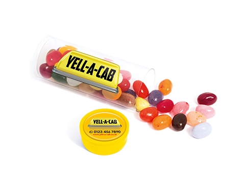 Midi Clear Sweet Tubes - Gourmet Jelly Beans