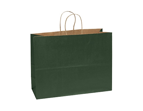 Holly Large Exhibition Coloured Twist Handled Kraft Paper Bag