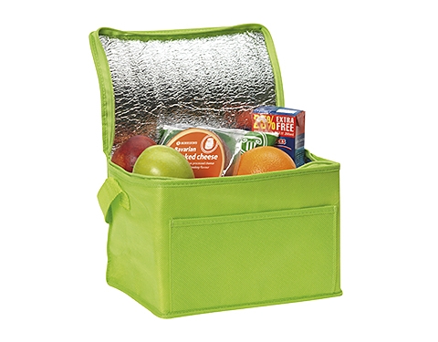 Summer Fresh 6 Can Foldable Cooler Bags - Lime