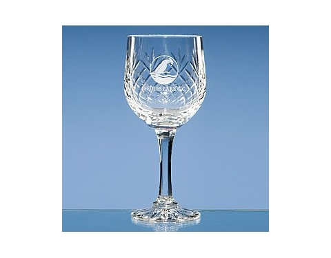 Gallery Lead Crystal Panel Goblet