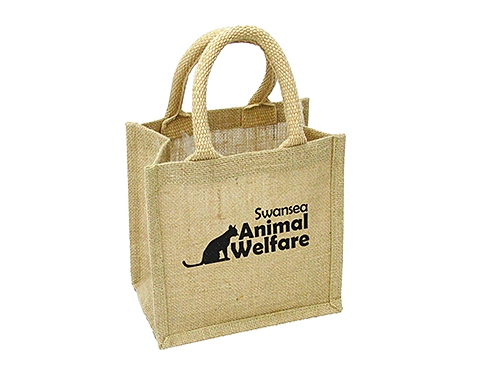 Lichfield Mini Bag For Life Jute Bags - Natural