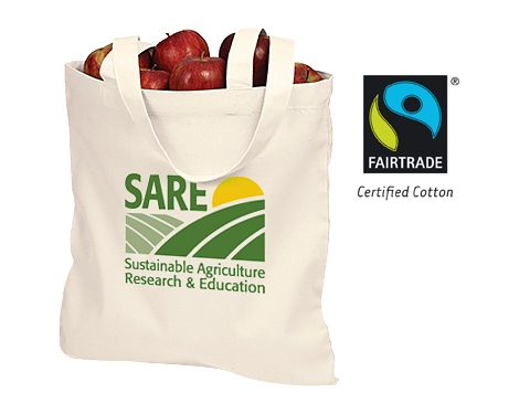 Organic Fairtrade Cotton Shopping Bag
