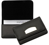 Boston Leather Business Card Holder