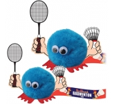 Badminton Handholder Logo Bug