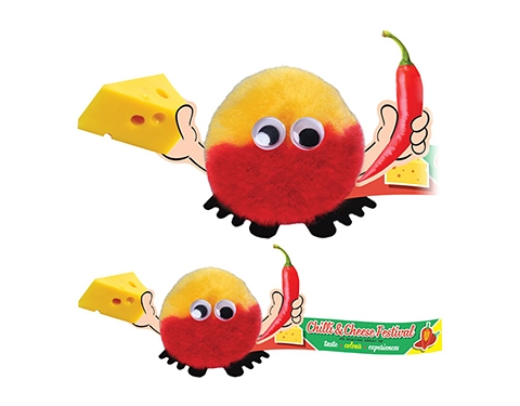 Cheese and Chilli Handholder Logo Bug