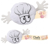 Chef Mophead Character Logo Bug
