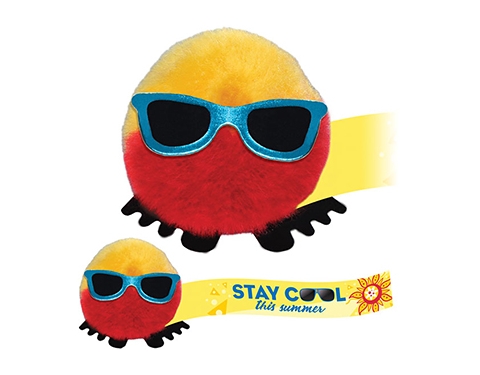 Printed Sunglasses Logo Bug