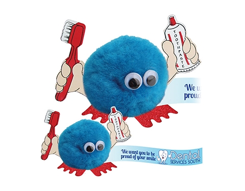 Toothbrush & Paste Handholder Logo Bug