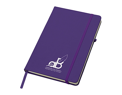 Rivista A5 Premium Notebooks With Pocket - Purple