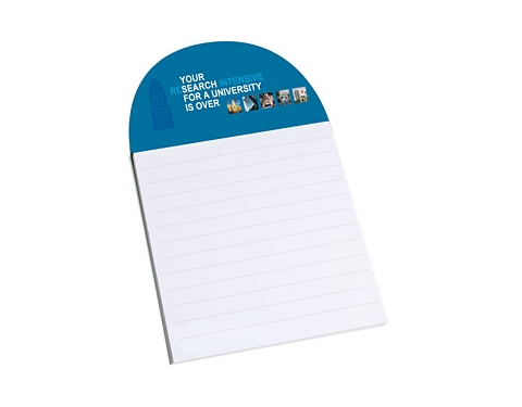 Arch Shaped Magnetic Notepad