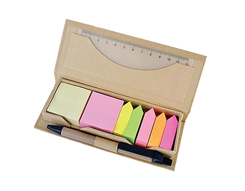 Scribble Page Flags & Sticky Note Desk Set