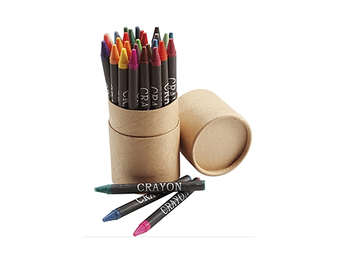 Colourburst 30 Piece Crayon Sets - Natural