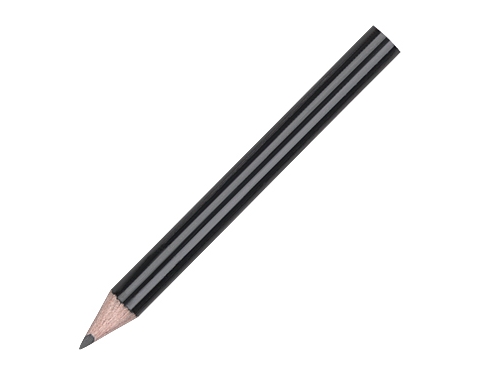 Mini Pencils Without Eraser - Black