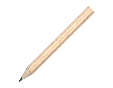 Mini Pencils Without Eraser - Natural