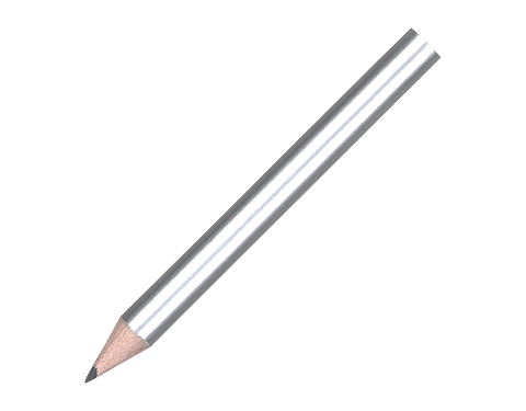 Mini Pencils Without Eraser - Silver