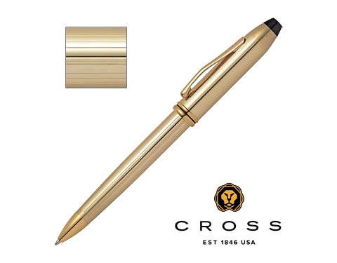 Cross Townsend 10ct Rolled Gold Pen