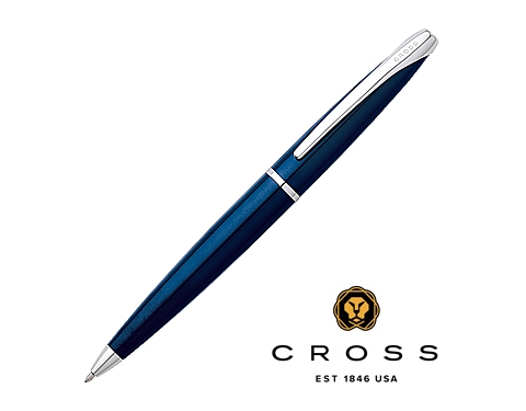 Cross ATX Blue Lacquered Pen