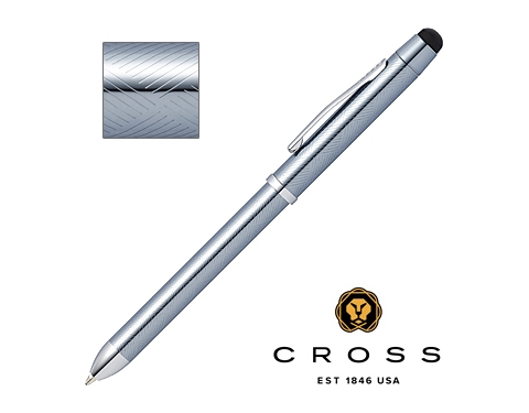 Cross TECH3+ Frosty Steel Multi-Function Pen