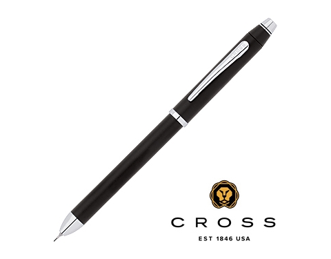 Cross TECH3+ Satin Black Multi-Function Pen