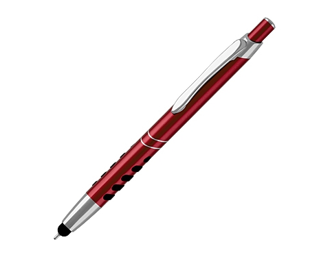Artemis Fine Roller Touch Metal Pens - Red