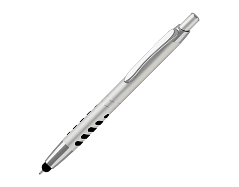 Artemis Fine Roller Touch Metal Pens - Silver