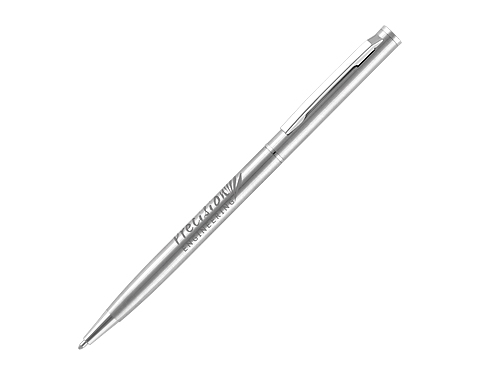 Cheviot Steel Slimline Pen