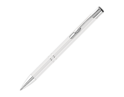Electra Classic Metal Pens - White