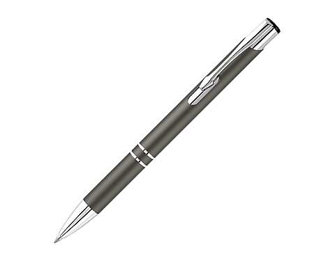 Electra Classic Satin Metal Pens - Charcoal