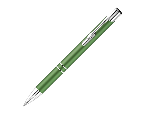 Electra Classic Satin Metal Pens - Green