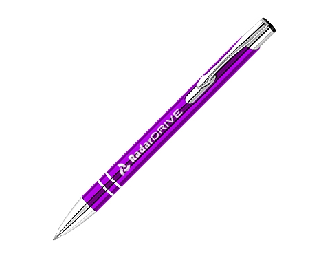 Electra Metal Pens - Purple