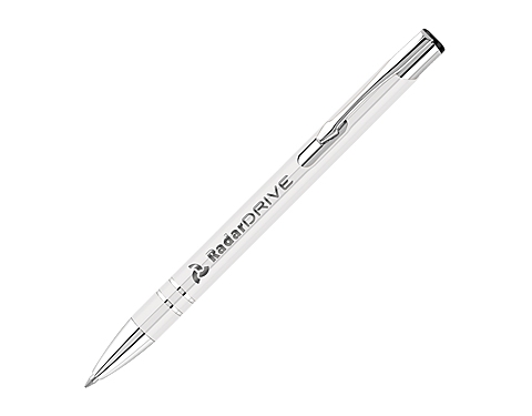 Electra Metal Pens - White