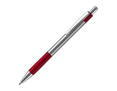 Foyle Slimline Metal Pens - Red