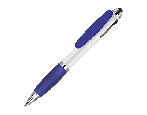 Contour Tricolour Stylus Pens - Royal Blue