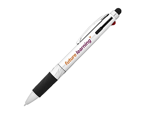 Astro Multi Ink Stylus Pens - Silver