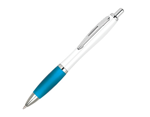 Branded Contour Extra Pens - Aqua