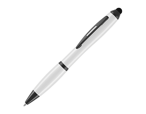 Contour Noir Stylus Pens - White