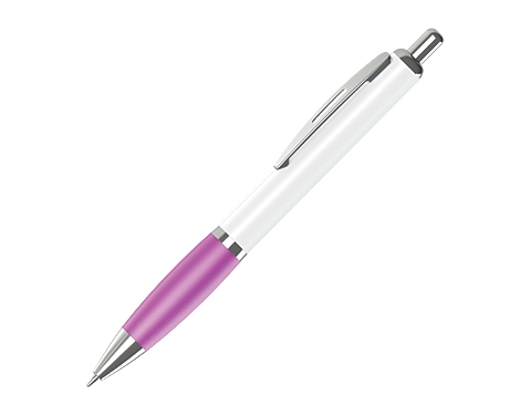 Printed Contour Wrap Pens - Purple