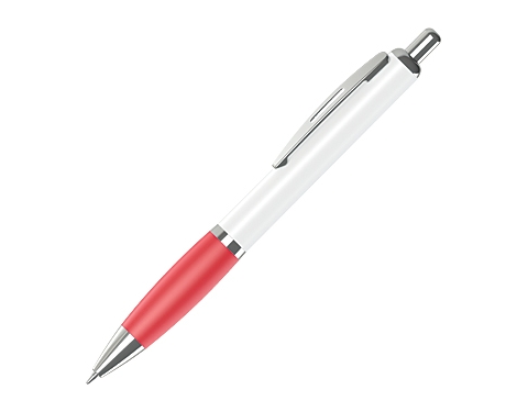 Promotional Contour Wrap Pens - Red