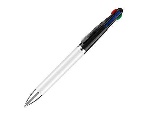 Quad Multi Colour Ink Pens - Black