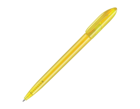 Promotional SuperSaver Value Twist Frost Pens - Yellow