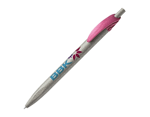 Tetra Push Grey Recycled Pen