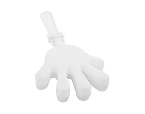 Small Hand Clappers - White