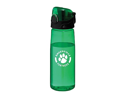 Excel 700ml Branded Water Bottles - Green