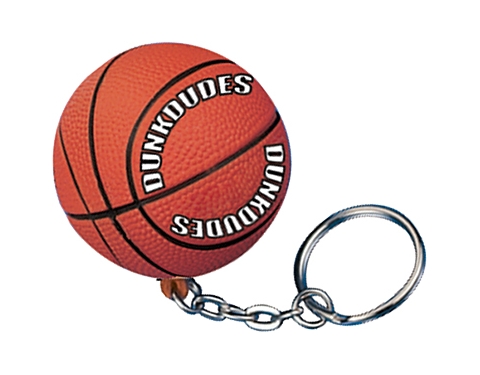 Basketball Keyring Stress Toy