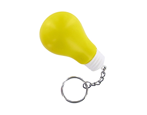 Light Bulb Keyring Stress Toy