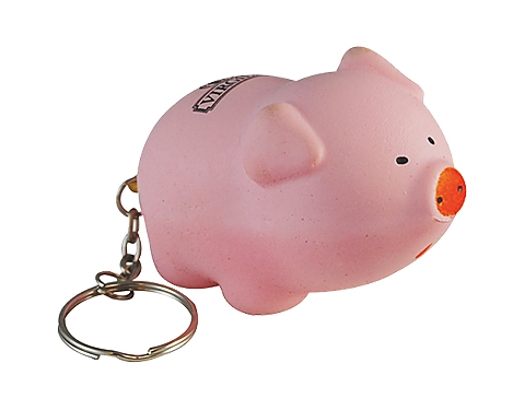 Porky Pig Keyring Stress Toy