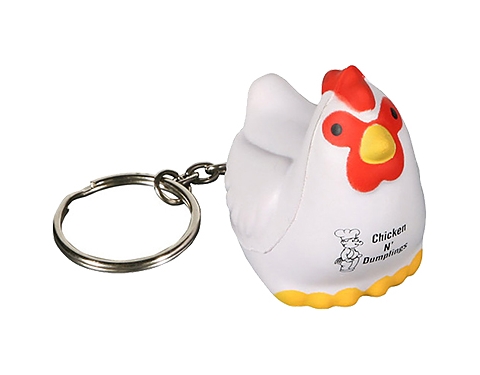 Chicken Keyring Stress Toy