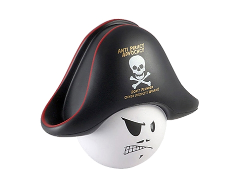 Pirate Mad Hat Stress Toy